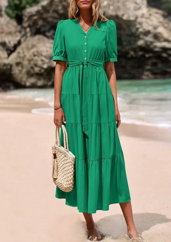 Green_Rayon_Premium_Maxi_Dress_For_Women