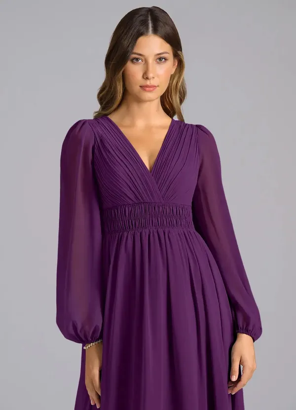 Purple_Georgette_Premium_Maxi_Dress_For_Women