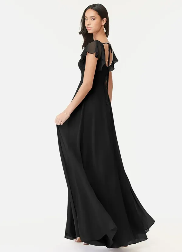 Black_Georgette_Premium_Maxi_Dress_For_Women
