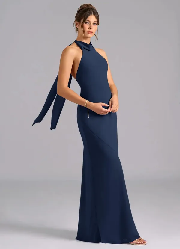 Navy_Blue_Georgette_Premium_Maxi_Dress_For_Women