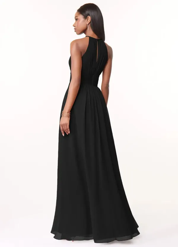 Black_Georgette_Premium_Maxi_Dress_For_Women