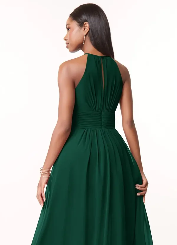 Dark_Green_Georgette_Premium_Maxi_Dress_For_Women