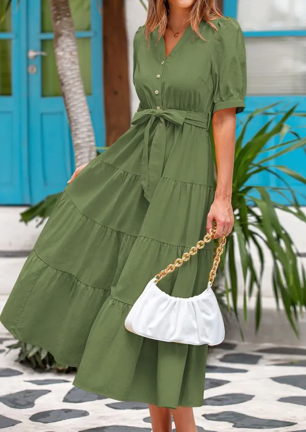 Olive_Green_Rayon_Premium_Maxi_Dress_For_Women