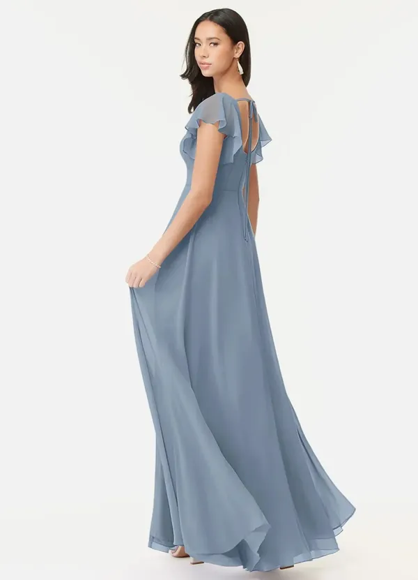 Blue_Georgette_Premium_Maxi_Dress_For_Women