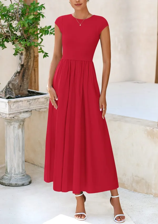 Red_Georgette_Premium_Maxi_Dress_For_Women