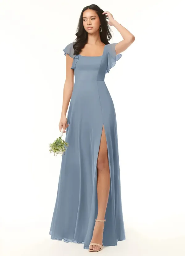 Blue_Georgette_Premium_Maxi_Dress_For_Women
