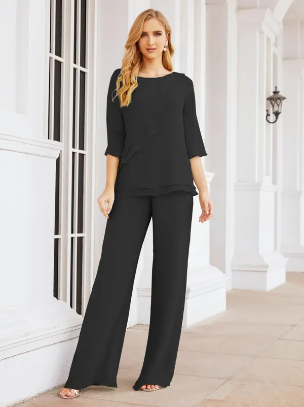 Black_Georgette_Premium_Co_Ord_Set_For_Women