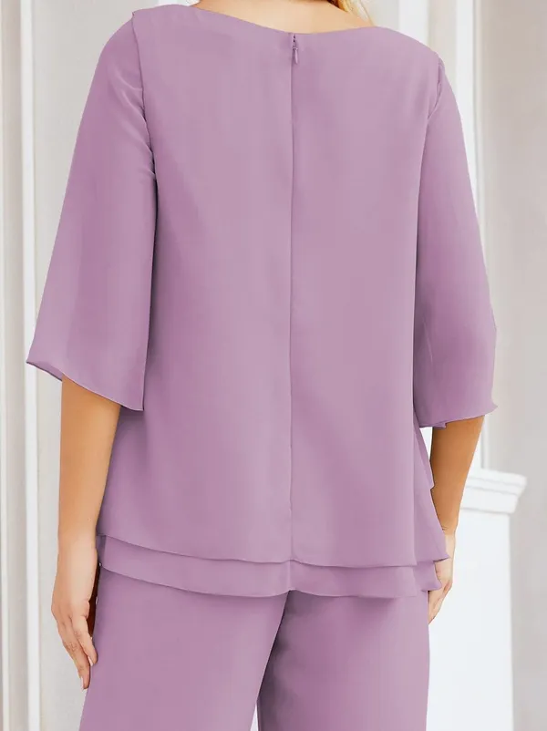 Lavender_Georgette_Premium_Co_Ord_Set_For_Women