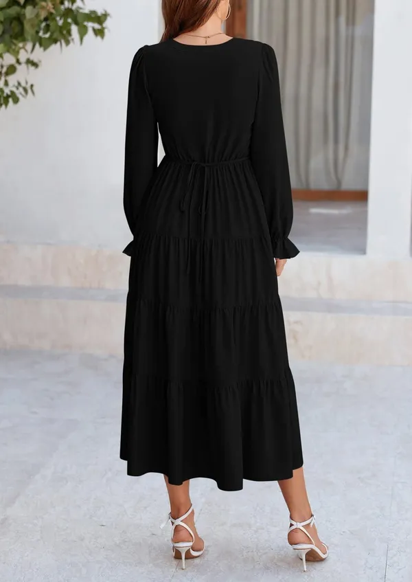 Black_Georgette_Premium_Maxi_Dress_For_Women