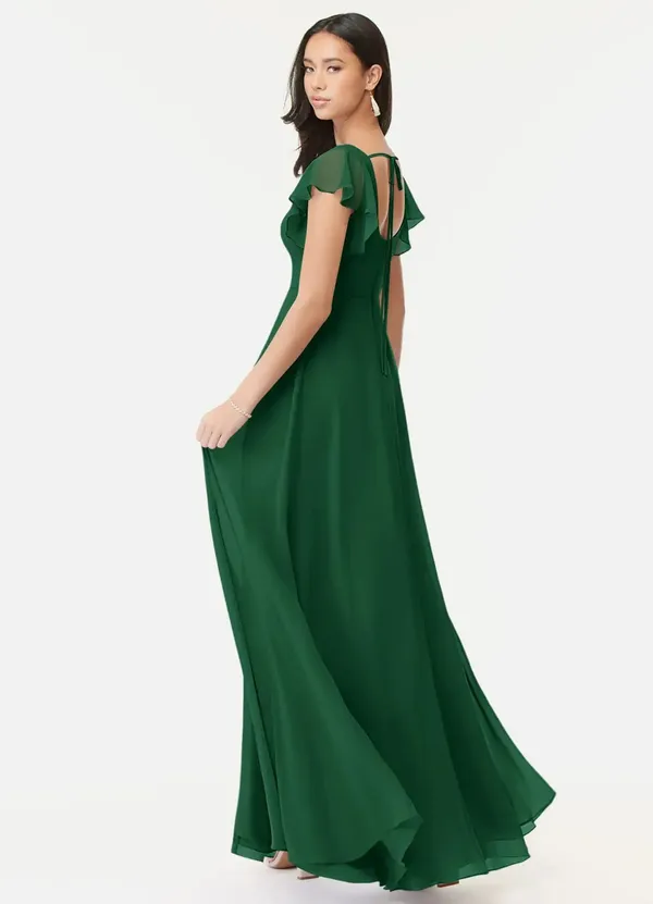 Green_Georgette_Premium_Maxi_Dress_For_Women