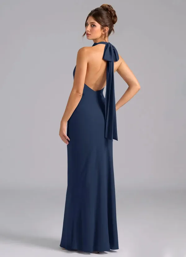 Navy_Blue_Georgette_Premium_Maxi_Dress_For_Women