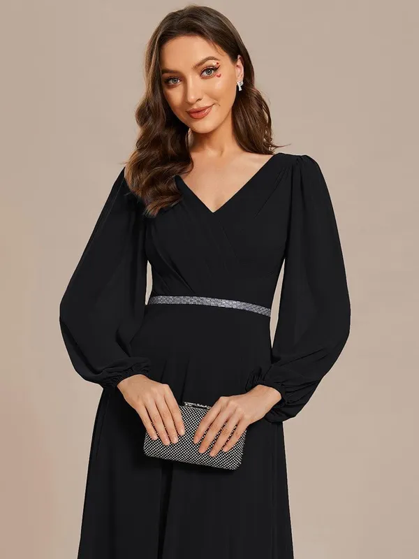 Black_Georgette_Premium_Maxi_Dress_For_Women