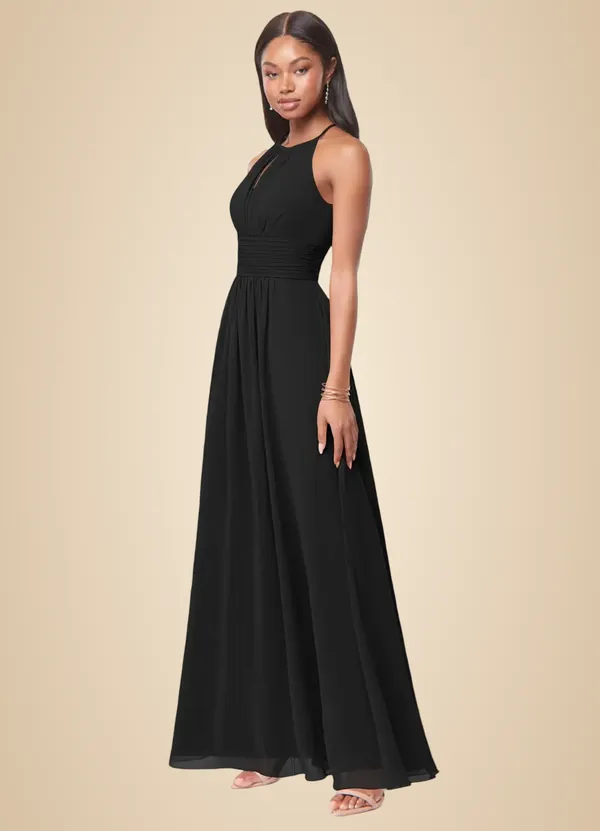 Black_Georgette_Premium_Maxi_Dress_For_Women