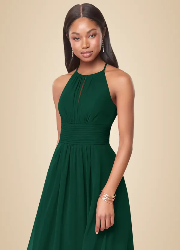 Dark_Green_Georgette_Premium_Maxi_Dress_For_Women