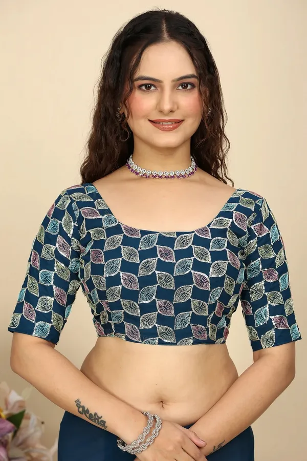 Blue_Reniyal_Embroidered_Saree_For_Women