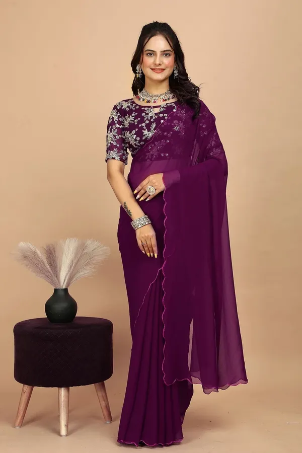 Purple_Reniyal_Embroidered_Saree_For_Women