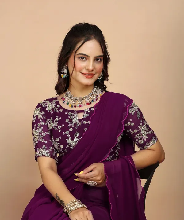 Purple_Reniyal_Embroidered_Saree_For_Women