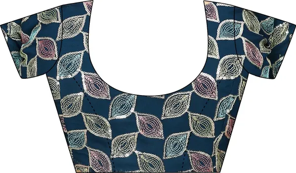 Blue_Reniyal_Embroidered_Saree_For_Women