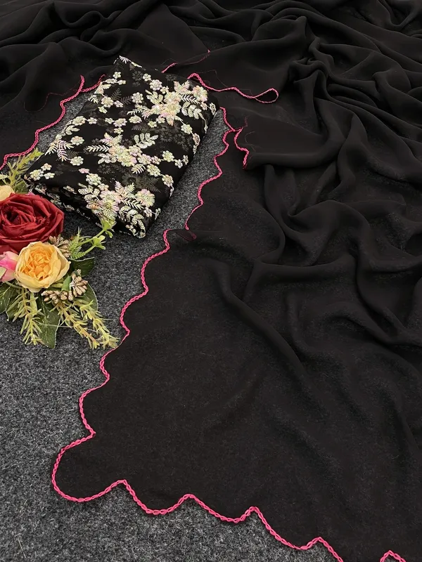 Black_Reniyal_Embroidered_Saree_For_Women