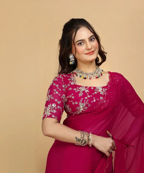 Magenta_Reniyal_Embroidered_Saree_For_Women