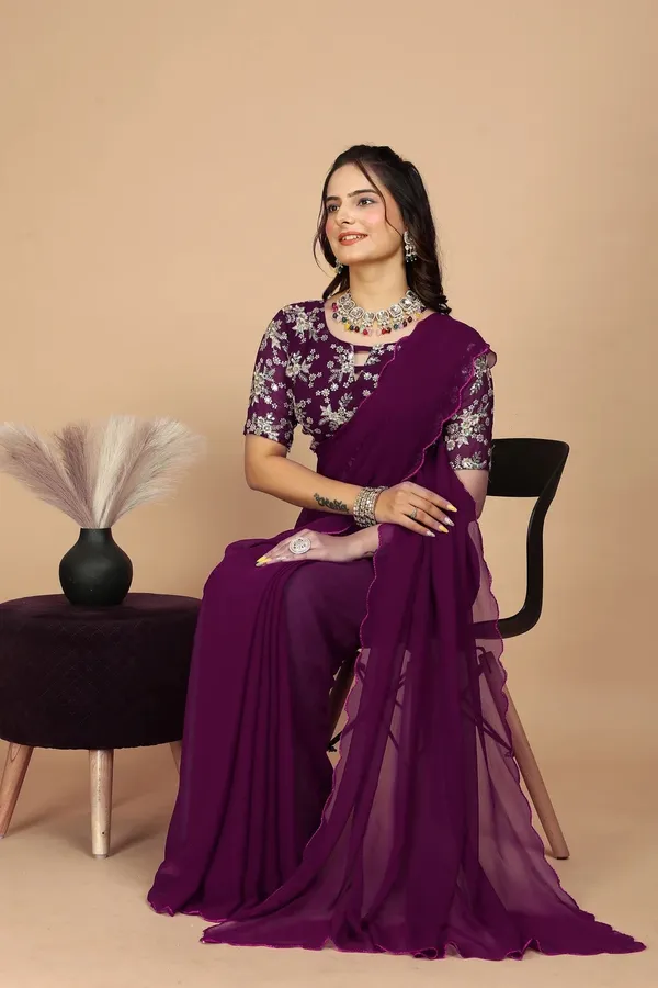 Purple_Reniyal_Embroidered_Saree_For_Women