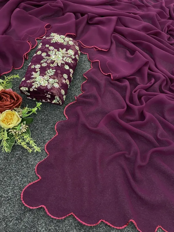 Purple_Reniyal_Embroidered_Saree_For_Women