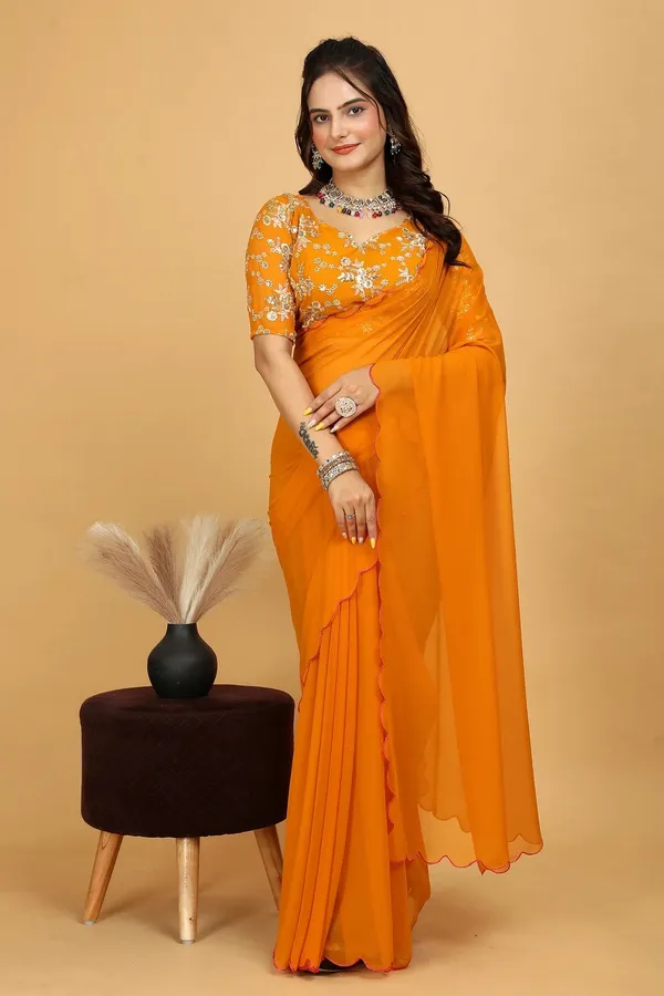 Orange_Reniyal_Floral_Embroidered_Saree_For_Women