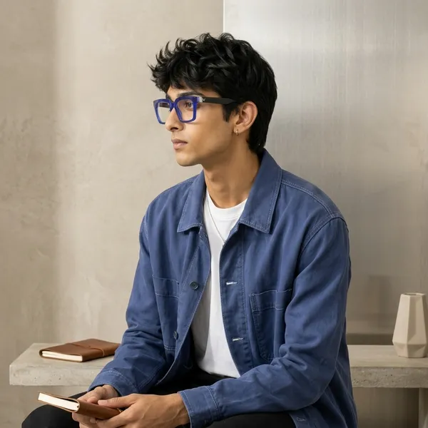 ESQUARO_Blue_Acetate_Oversized_Square_Eyeglasses_for_Men_and_Women