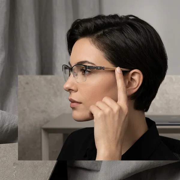 KELTON_Semi-Rimless_Rectangular_Eyeglasses_with_Metal_Frame_with_Blu_Filter_lenses