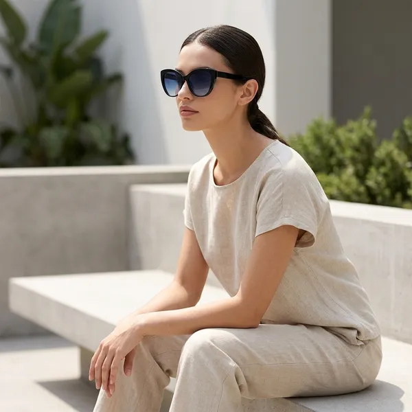 Oversized_Cat-Eye_Sunglasses_with_Blue_Gradient_Lenses_(Set_of_2_Styles)