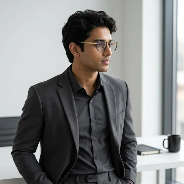 RAEES_Black_Gold_Aviator_Frame_Eyeglasses_for_Men
