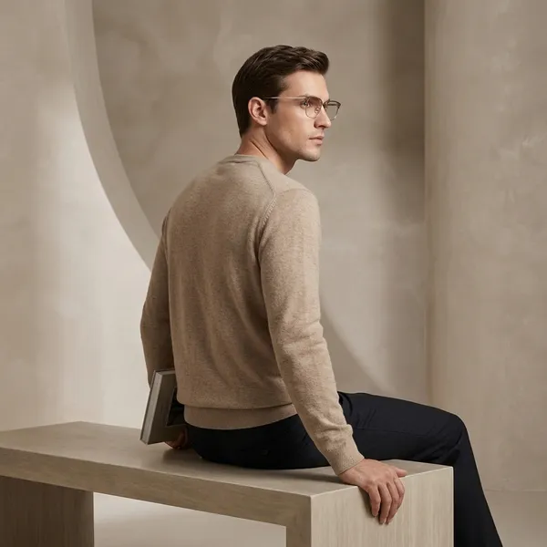 Clubmaster_Beige_Frame