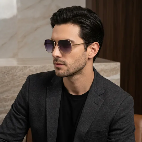 Gradient_Purple_Aviator_Sunglasses_with_Gold_Frame_and_Top_Bar
