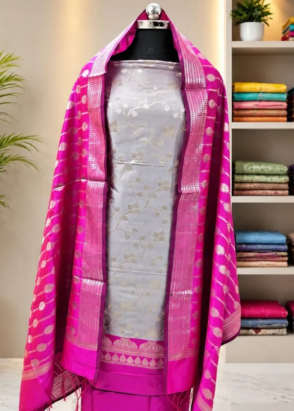 Banarasi_Silk_Unstitched_Salwar_Suit_With_Dupatta