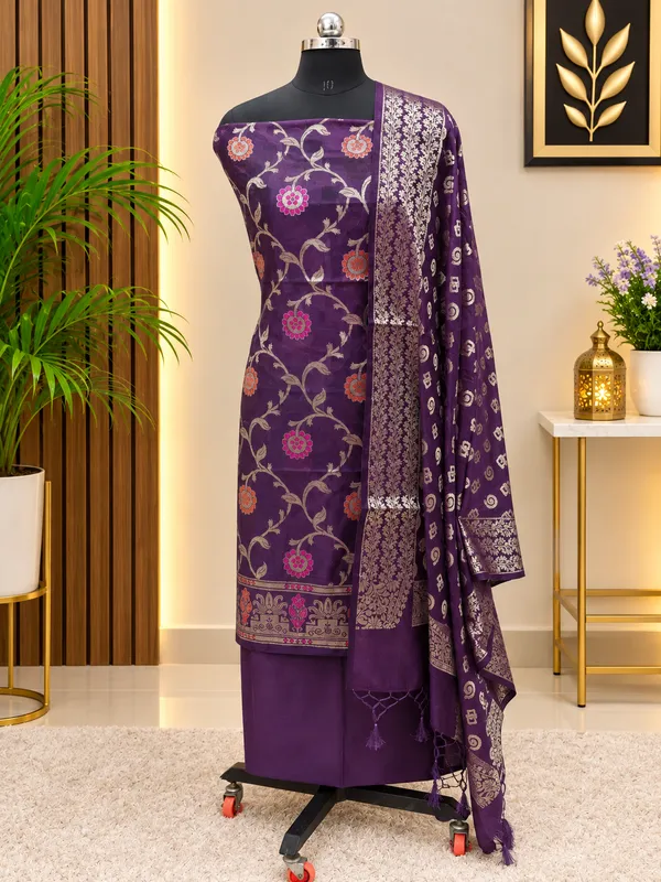 Royal_Purple_Banarasi_Silk_Unstitched_Suit_Set_with_Dupatta