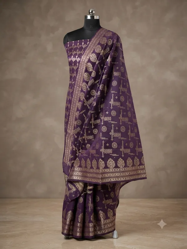 Royal_Purple_Banarasi_Silk_Unstitched_Suit_Set_with_Dupatta