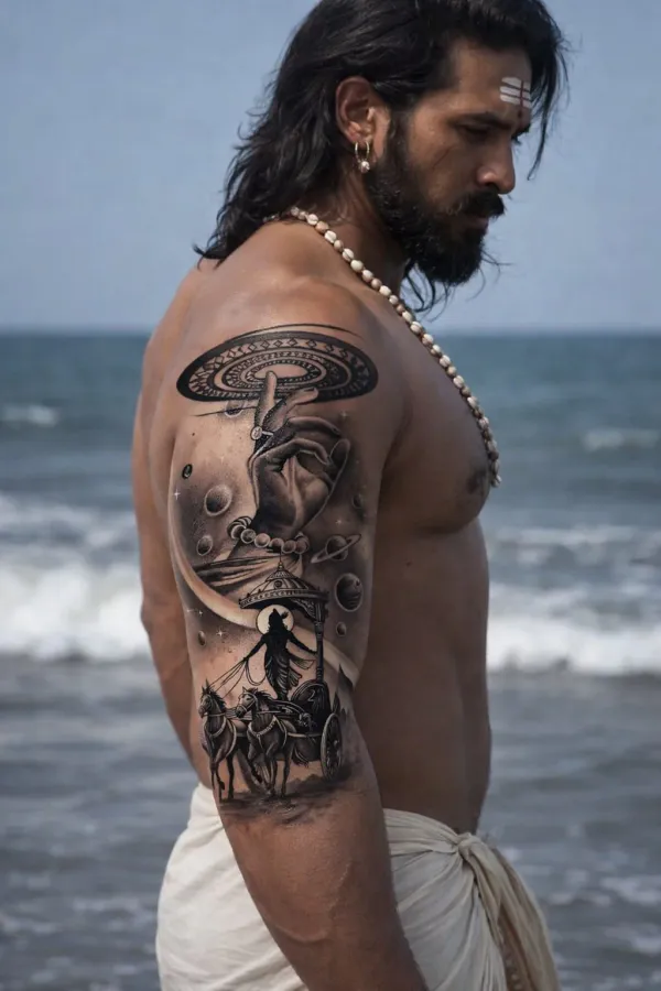 Viral_Krishna_Tattoo