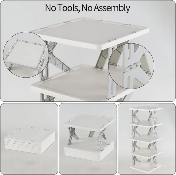 Foldable_Multi_Tier_Shoe_Rack_Storage_Organizer_White_6_Layer