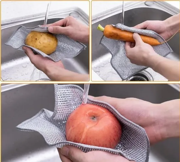 Stainless_Steel_Mesh_Cleaning_Cloth_Multi_Purpose_Kitchen_And_Home_Scrubber_Pack_Of_20