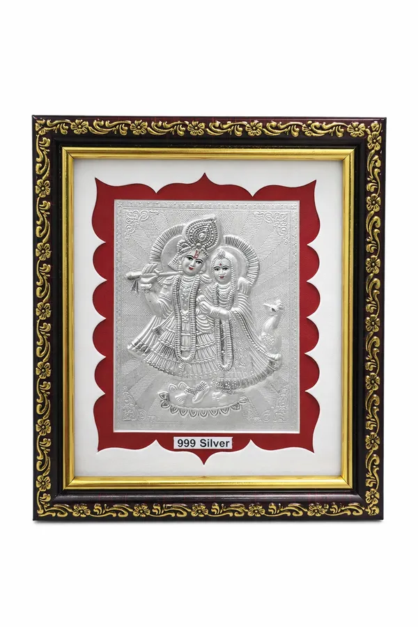 Radha_Krishna_Silver_Embossed_Wall_Frame_with_Decorative_Border
