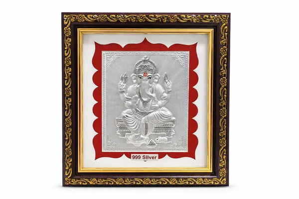 Ganesh_Ji_Pure_Silver_Photo_Frame