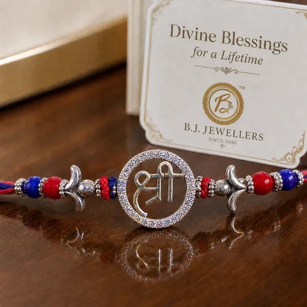 GIYA_925_Sterling_Silver_"SHREE"Rakhi