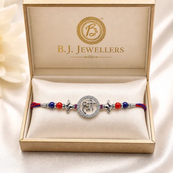 GIYA_925_Sterling_Silver_"SHREE"Rakhi