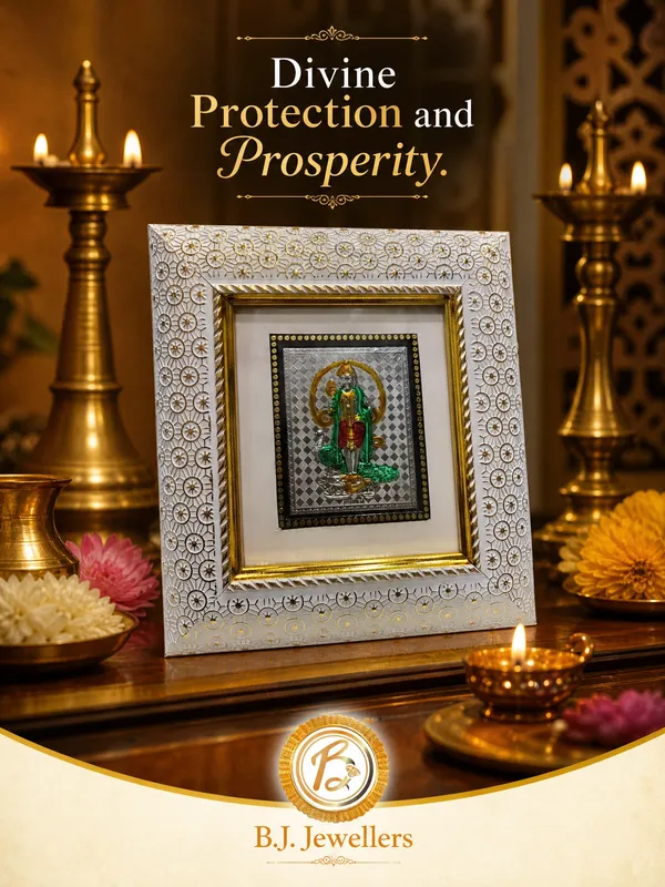 Murrugan_God_999_Silver_Wooden_Photo_Frame