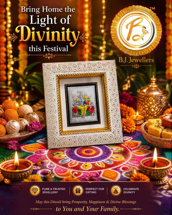 Shiv_Parivar999_Silver_Wooden_Photo_Frame