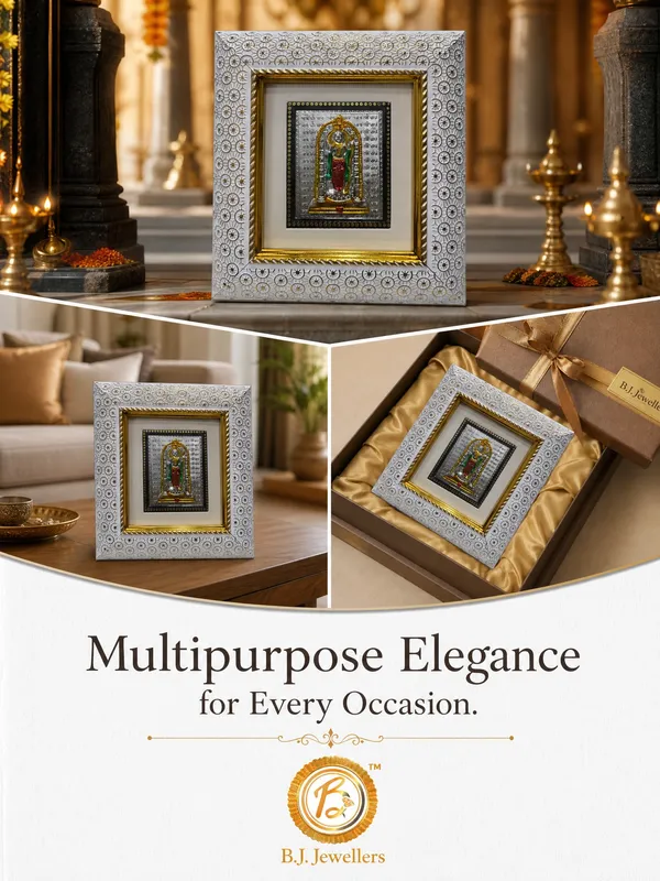 Ram_Parivar_999_Silver_Wooden_Photo_Frame