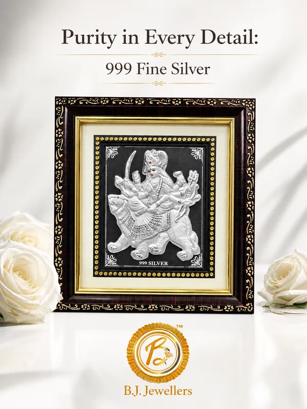 DURGA_MAA_PURE_999_SILVER_PHOTO_Framee