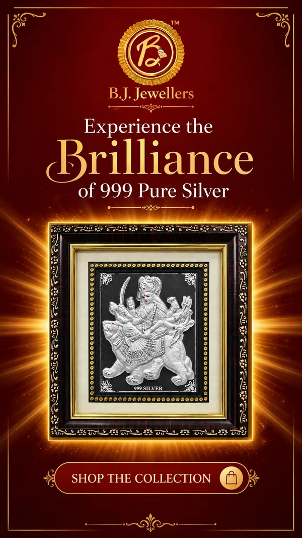 DURGA_MAA_PURE_999_SILVER_PHOTO_Framee