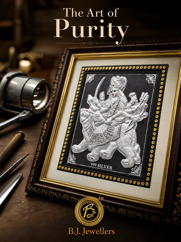 DURGA_MAA_PURE_999_SILVER_PHOTO_Framee