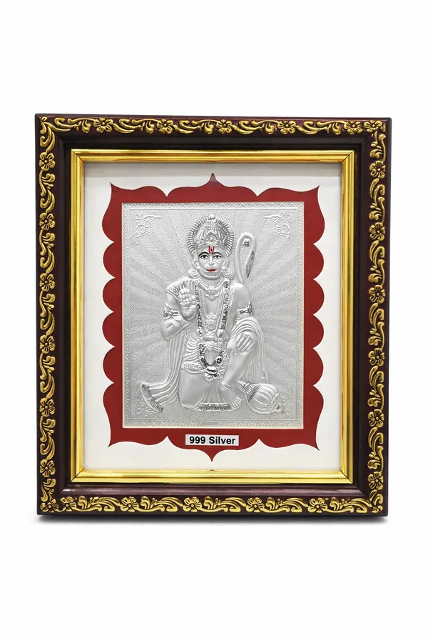 Hanuman_Ji_Pure_999_Silver_Photo_Frame